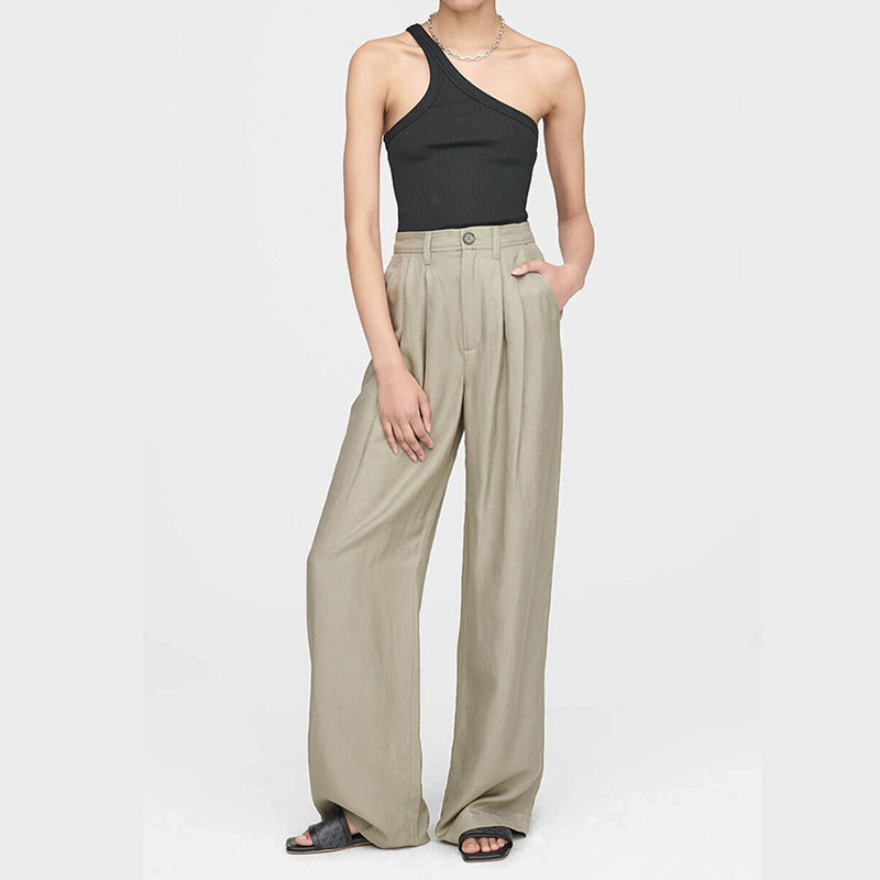 ANINE BING Woman's Pants Review: Timeless Style Meets Sustainable Swagger